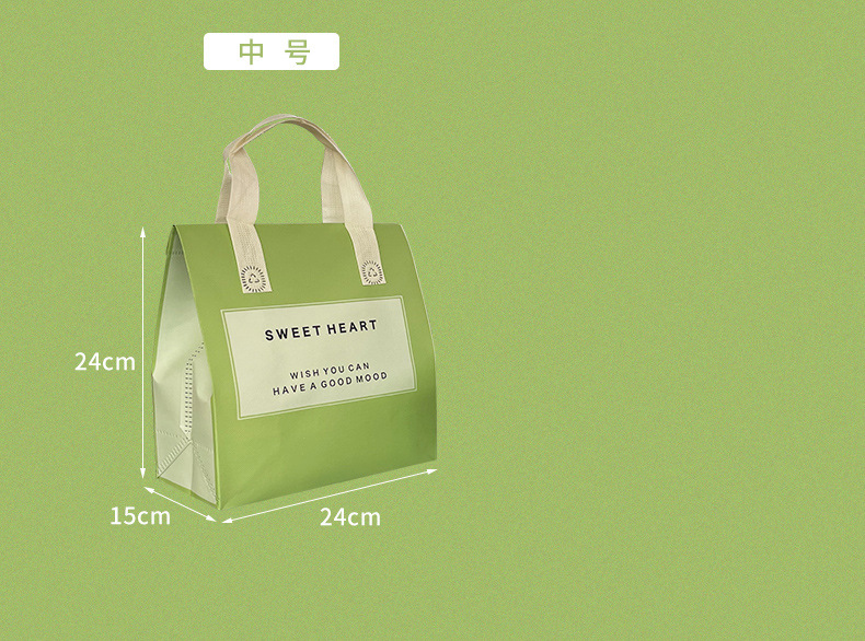 新竹县奶茶外卖袋餐饮外卖袋-铝箔保温袋定做-单杯奶茶外卖袋